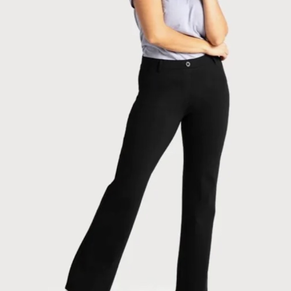Beta brand black yoga office pants size small